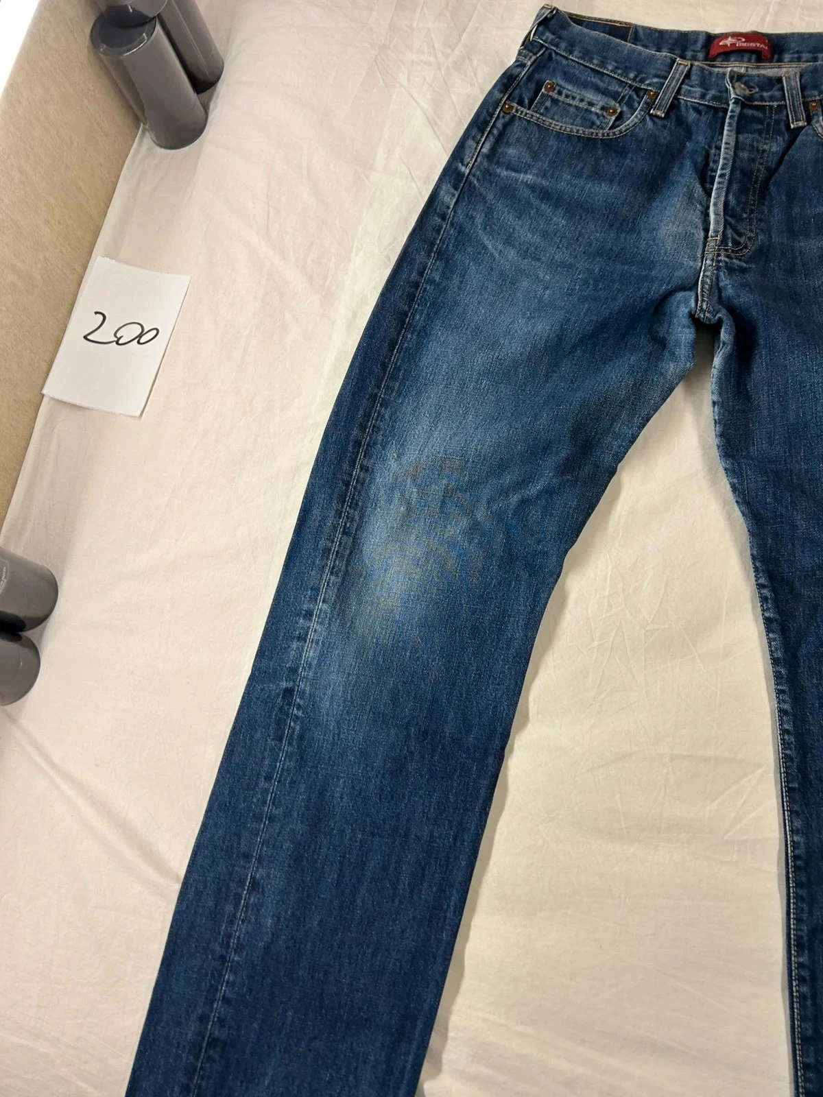 Blauwe marine rechte pas Big star w32 l32 – photo 3